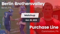 Matchup: Berlin vs. Purchase Line  2019