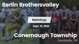 Matchup: Berlin vs. Conemaugh Township  2020