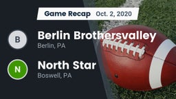 Recap: Berlin Brothersvalley  vs. North Star  2020