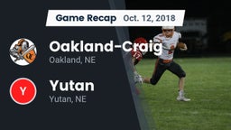 Recap: Oakland-Craig  vs. Yutan  2018