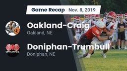 Recap: Oakland-Craig  vs. Doniphan-Trumbull  2019