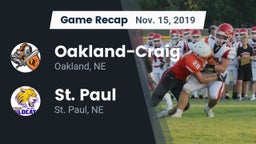 Recap: Oakland-Craig  vs. St. Paul  2019
