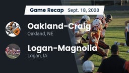 Recap: Oakland-Craig  vs. Logan-Magnolia  2020