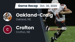Recap: Oakland-Craig  vs. Crofton  2020