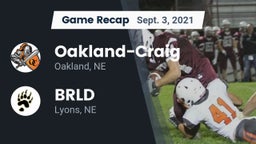 Recap: Oakland-Craig  vs. BRLD 2021