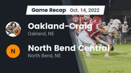 Recap: Oakland-Craig  vs. North Bend Central  2022