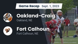 Recap: Oakland-Craig  vs. Fort Calhoun  2023