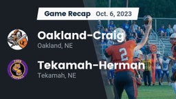 Recap: Oakland-Craig  vs. Tekamah-Herman  2023