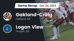 Recap: Oakland-Craig  vs. Logan View  2023