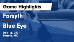 Forsyth  vs Blue Eye  Game Highlights - Dec. 16, 2021
