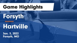 Forsyth  vs Hartville   Game Highlights - Jan. 3, 2022