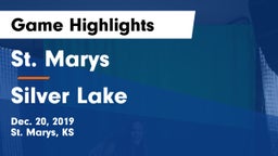 St. Marys  vs Silver Lake  Game Highlights - Dec. 20, 2019