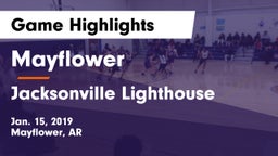 Mayflower  vs Jacksonville Lighthouse  Game Highlights - Jan. 15, 2019