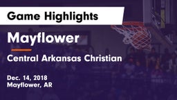Mayflower  vs Central Arkansas Christian Game Highlights - Dec. 14, 2018