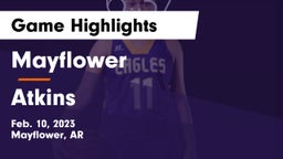 Mayflower  vs Atkins  Game Highlights - Feb. 10, 2023