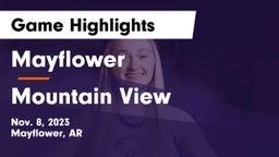 Mayflower  vs Mountain View  Game Highlights - Nov. 8, 2023