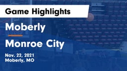 Moberly  vs Monroe City  Game Highlights - Nov. 22, 2021