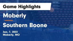 Moberly  vs Southern Boone  Game Highlights - Jan. 7, 2022