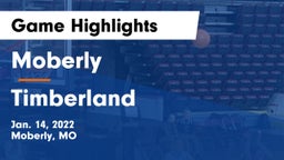 Moberly  vs Timberland  Game Highlights - Jan. 14, 2022