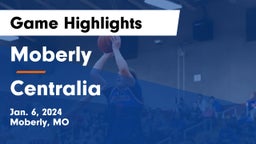 Moberly  vs Centralia  Game Highlights - Jan. 6, 2024