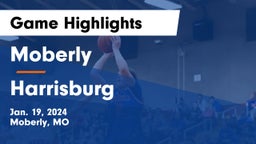 Moberly  vs Harrisburg  Game Highlights - Jan. 19, 2024