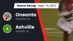 Recap: Oneonta  vs. Ashville  2017