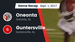 Recap: Oneonta  vs. Guntersville  2017
