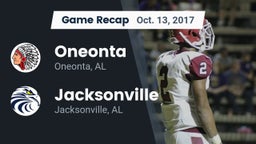 Recap: Oneonta  vs. Jacksonville  2017
