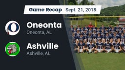 Recap: Oneonta  vs. Ashville  2018