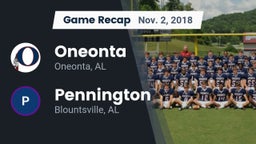 Recap: Oneonta  vs. Pennington  2018