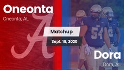 Matchup: Oneonta  vs. Dora  2020