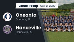 Recap: Oneonta  vs. Hanceville  2020