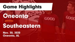 Oneonta  vs Southeastern  Game Highlights - Nov. 30, 2020