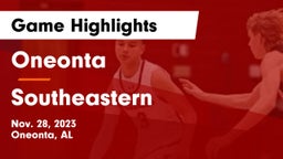 Oneonta  vs Southeastern  Game Highlights - Nov. 28, 2023