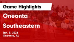 Oneonta  vs Southeastern  Game Highlights - Jan. 3, 2022