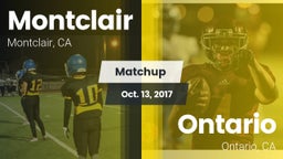 Matchup: Montclair High vs. Ontario  2017