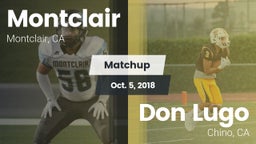 Matchup: Montclair High vs. Don Lugo  2018
