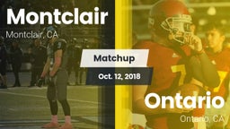 Matchup: Montclair High vs. Ontario  2018