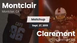 Matchup: Montclair High vs. Claremont  2019