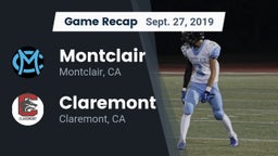 Recap: Montclair  vs. Claremont  2019