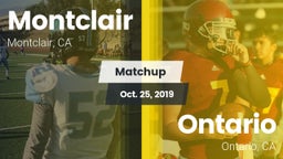 Matchup: Montclair High vs. Ontario  2019
