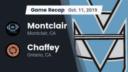 Recap: Montclair  vs. Chaffey  2019