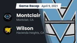Recap: Montclair  vs. Wilson  2021