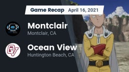 Recap: Montclair  vs. Ocean View  2021