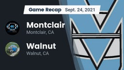 Recap: Montclair  vs. Walnut  2021