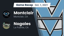 Recap: Montclair  vs. Nogales  2021