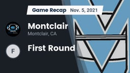 Recap: Montclair  vs. First Round 2021