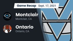 Recap: Montclair  vs. Ontario  2021
