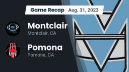 Recap: Montclair  vs. Pomona  2023