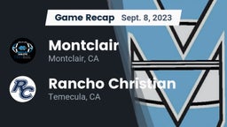 Recap: Montclair  vs. Rancho Christian  2023